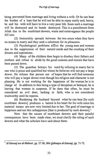 Fiqh of Marriage in the Light of the Quran and Sunnah | PDF