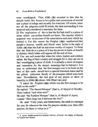 [Fiqh-Us-Seerah] Understanding The Life Of The Prophet Muhammad ( صلى ...