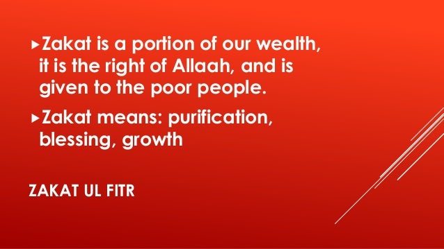 Fiqh of Eid Salah- Zakatul Fitr- Sacrifice