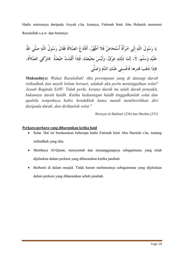 Fiqh ibadah (Mandi : mandi wajib) | PDF