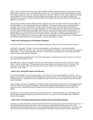 Fiqh us Sunnah (five volumes)