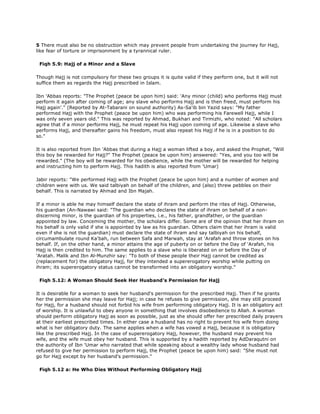 Fiqh us Sunnah (five volumes)