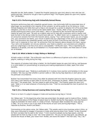 Fiqh us Sunnah (five volumes)