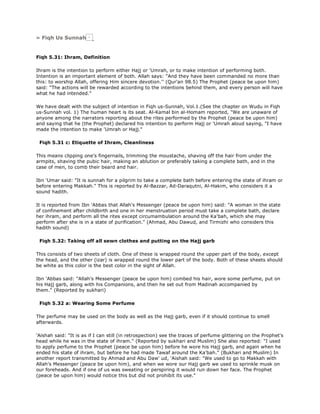 Fiqh us Sunnah (five volumes)