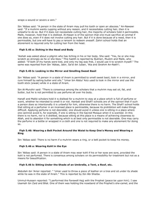 Fiqh us Sunnah (five volumes)