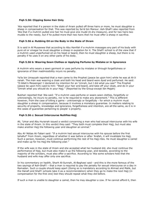 Fiqh us Sunnah (five volumes)