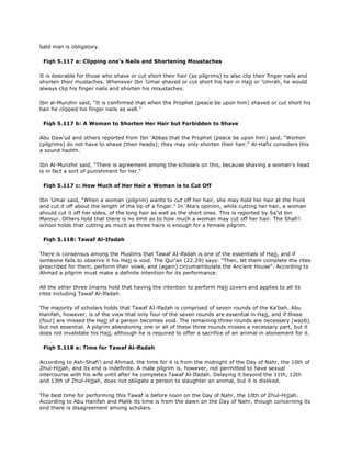 Fiqh us Sunnah (five volumes)