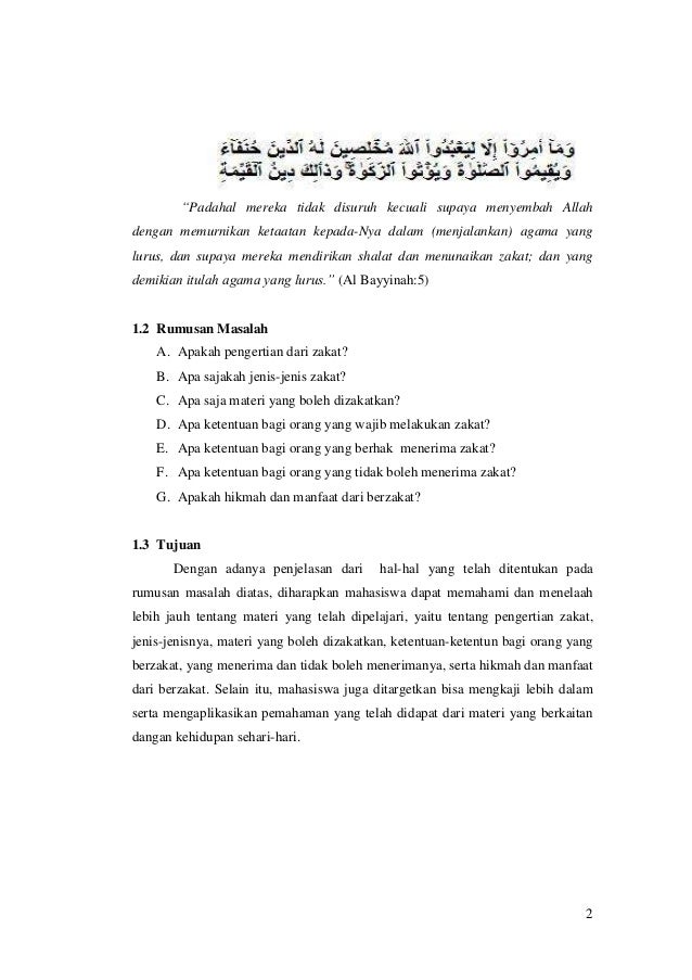 Makalah Fiqih Ibadah Tentang Zakat