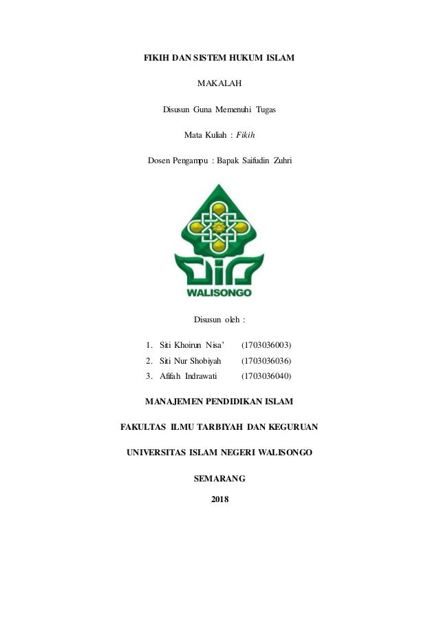 Fiqih Kel 12 Fiqih Kel 12