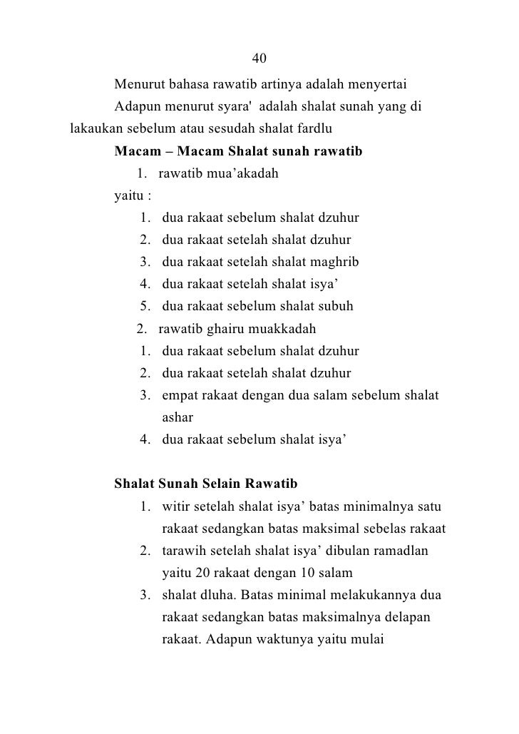 Niat Sholat Qodho Maghrib Isya