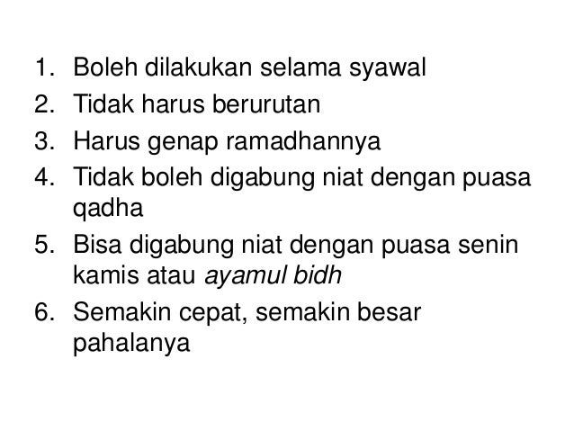 Fiqih syawal
