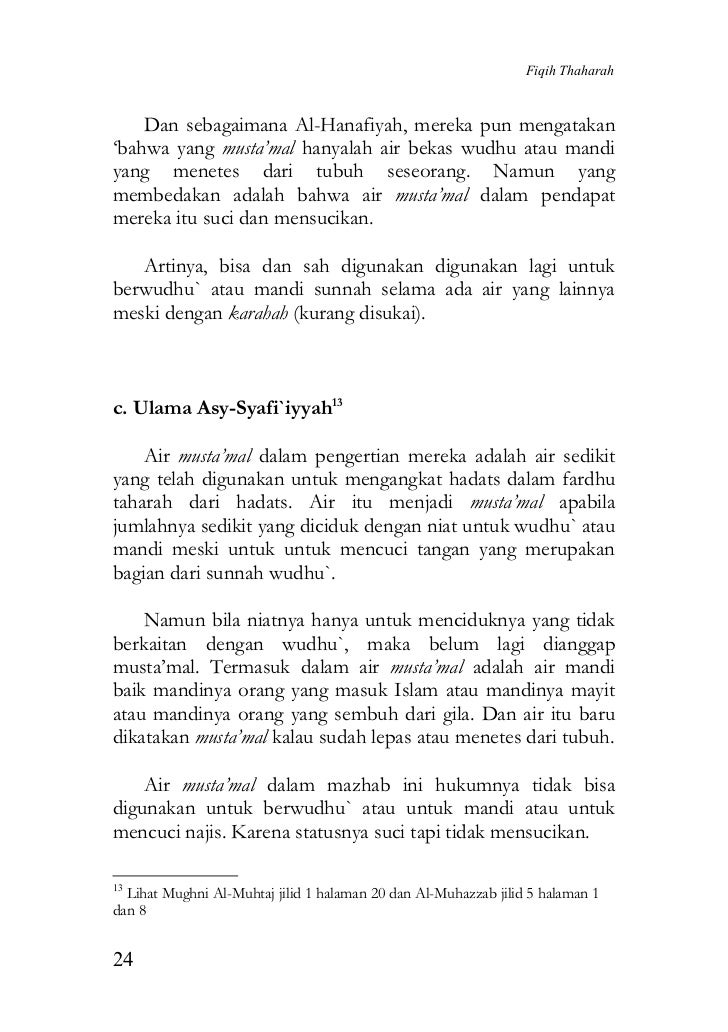 Fiqih Tharahah
