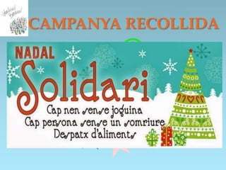 El nostre objectiu:
Tractar de reduir la desigualtat que es dóna en el
nostre entorn
 