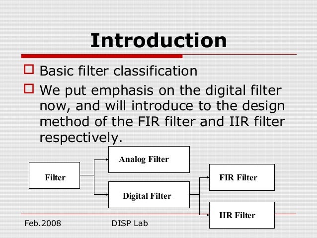 Fir and iir filter_design