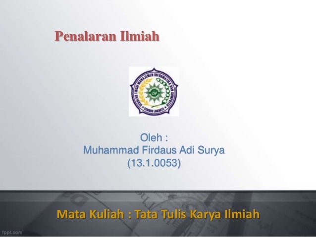 Contoh Karya Ilmiah Pdf - Police 11166