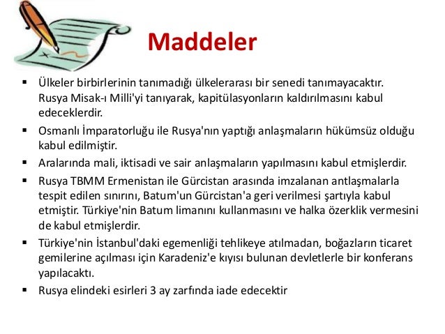 Moskova antlaşması maddeleri Moskova antlaşması maddeleri