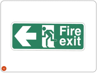 Travel Distance38The distance from any point in the room to the nearest: final exit door to a protected staircase door to an external escape route door to a protected lobby door in a separating or compartment wallActual details depend on circumstances