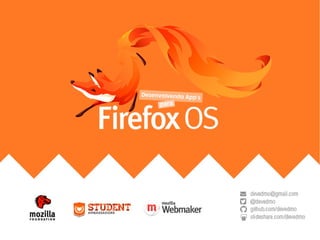 Firefox OS - Desenvolvendo Aplicativos para Firefox OS