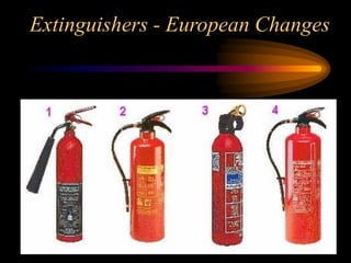 Extinguishers - European Changes
 