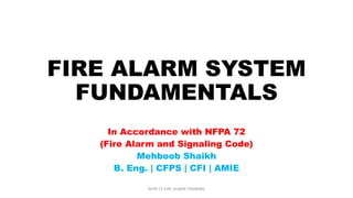 Comprehensive Fire Alarm System Fundamentals and NFPA 72 Training | PDF
