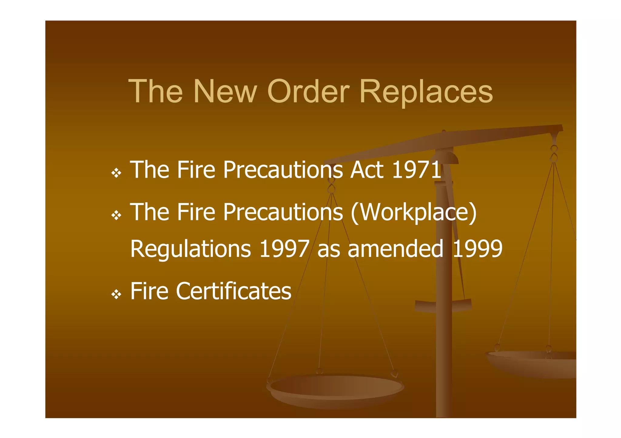 Fire Risk Assessment Presentation