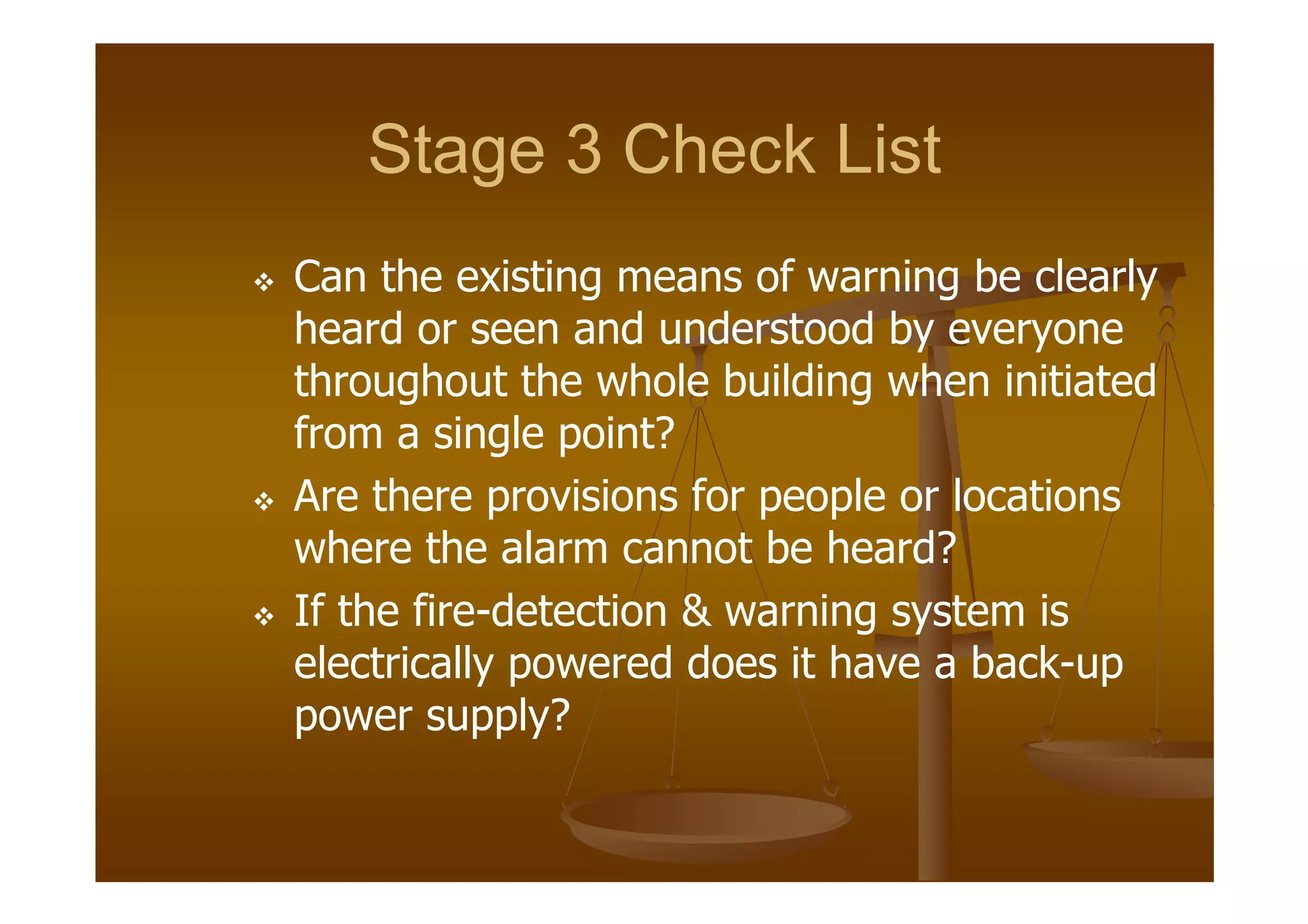 Fire Risk Assessment Presentation