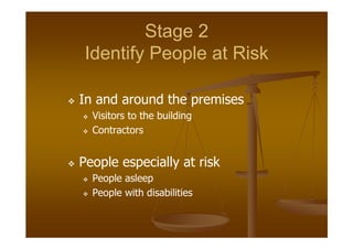 Fire Risk Assessment Presentation