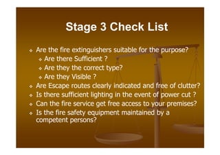 Fire Risk Assessment Presentation