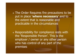 Fire Risk Assessment Presentation