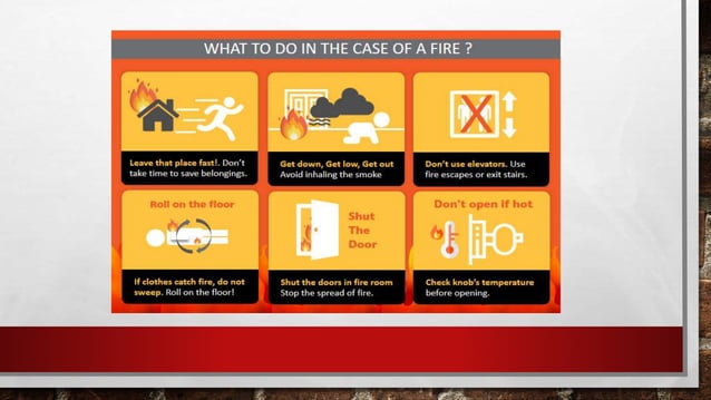 Fire Science Powerpoints FIRE-SAFETY-LECTURE PowerPoint presentation | PPTX | Indoor ...