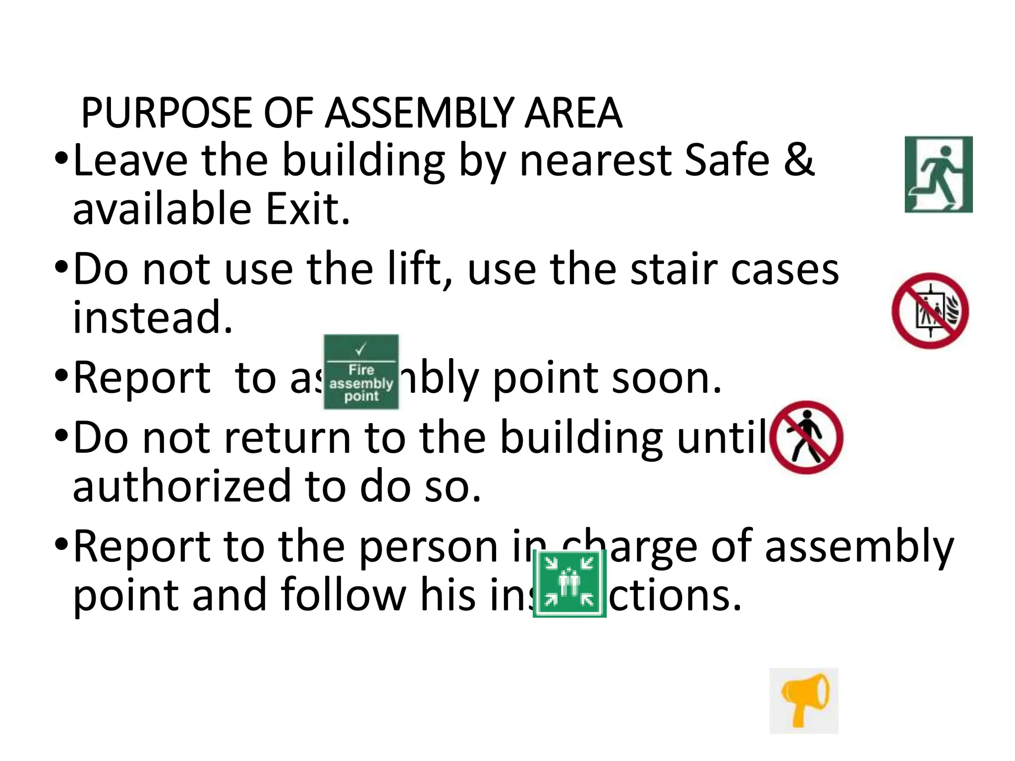 Fire safety Training / Guidelines presentation | PPTX