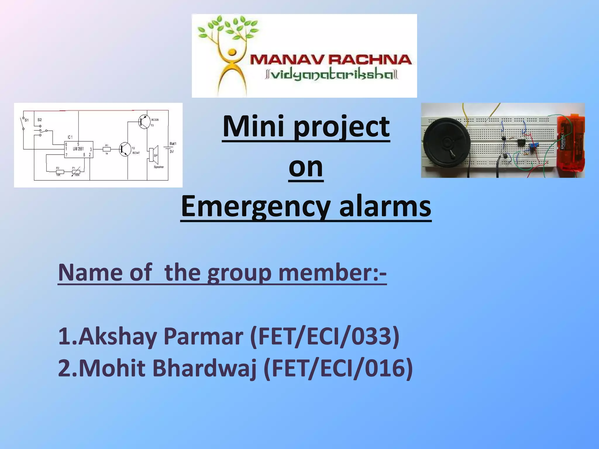 Firealarm System PPT