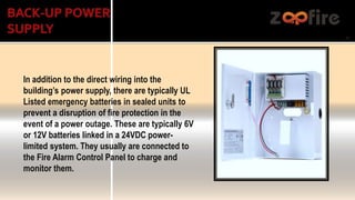 Functioning of a Fire alarm panel | PPTX
