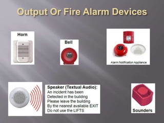 Fire alarm , detection and suppression system | PPTX