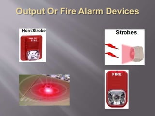 Fire alarm , detection and suppression system | PPTX