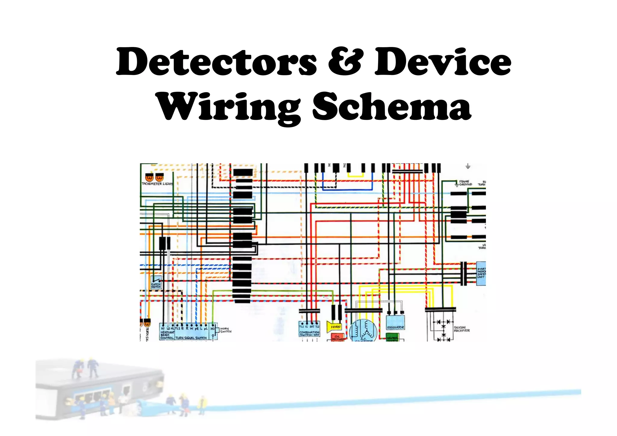 Detectors & Device
Wiring Schema
 