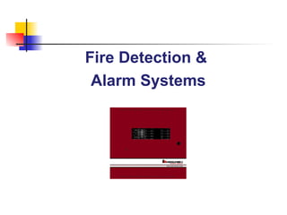 Fire Alarm System with protection and detection | PPT