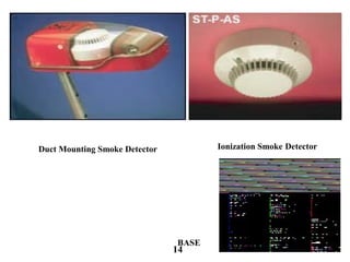 Duct Mounting Smoke Detector
BASE
Ionization Smoke Detector
14
 