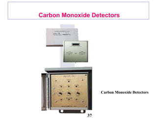 Carbon Monoxide Detectors
Carbon Monoxide Detectors
37
 