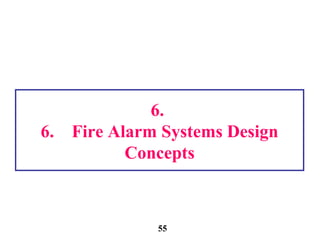 6.
6. Fire Alarm Systems Design
Concepts
55
 