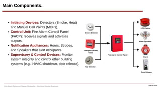 Comprehensive Fire Alarm System Design Based on NFPA 72 and Dubai Civil ...