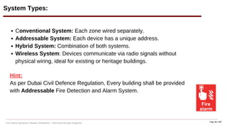 Comprehensive Fire Alarm System Design Based on NFPA 72 and Dubai Civil ...