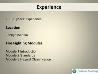 Fire and safety ppt course | PPTX