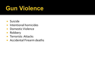 Firearm | PPTX