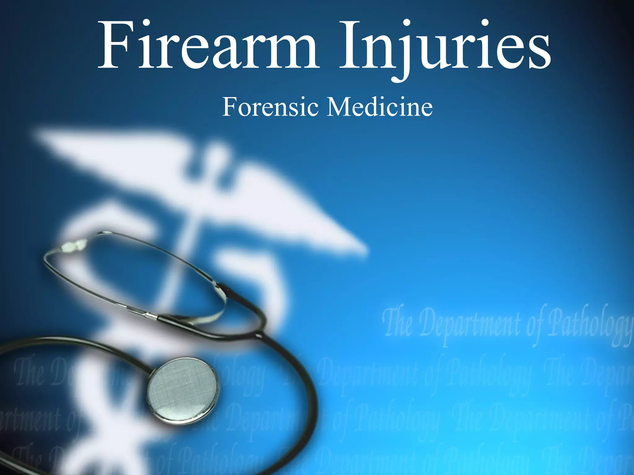 Berna Firearm Injuries Firearm injuries | PPT