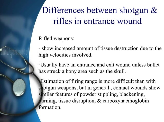 Firearm injuries | PPT