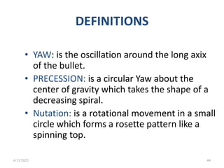 Nutation Patterns Firearm-Wounds.ppt