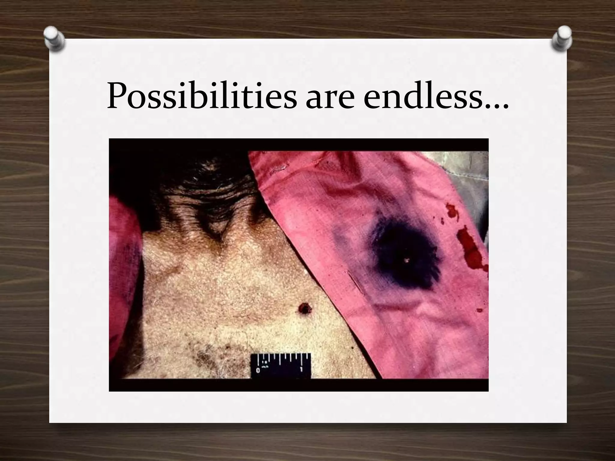 Possibilities are endless…

 