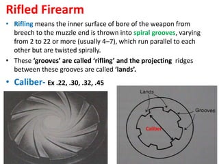 Internal Rifling Firearm injuries | PPTX