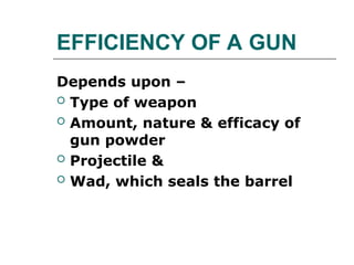 Fire Arm Injuries Fire Arm Injuries .ppt
